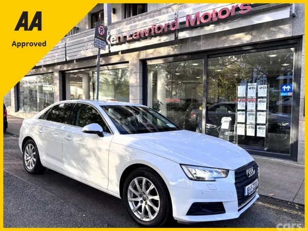 Audi A4 Saloon, Petrol, 2016, White