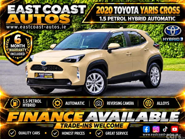 Toyota Yaris Cross SUV, Petrol Hybrid, 2020, Beige