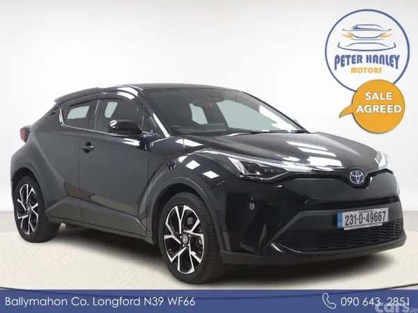 Toyota C-HR SUV, Petrol Hybrid, 2023, Black