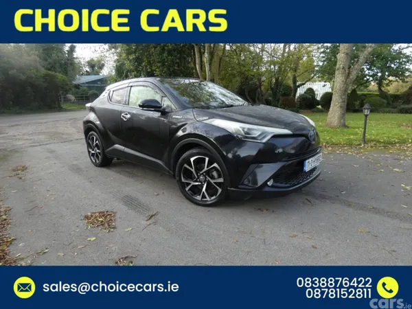Toyota C-HR Hatchback, Petrol Hybrid, 2017, Black