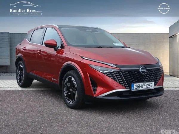 Nissan Qashqai MPV, Petrol Hybrid, 2026, Red