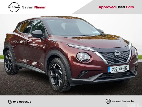 Nissan Juke SUV, Petrol Hybrid, 2023, Red