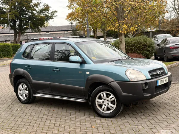 Hyundai Tucson SUV, Diesel, 2007, Green