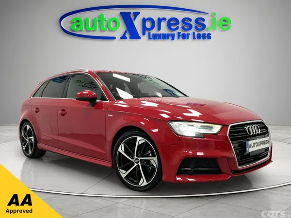 Audi A3 Hatchback, Petrol, 2019, Red