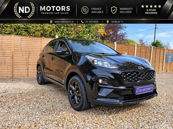 Kia Sportage SUV, Diesel Hybrid, 2022, Black