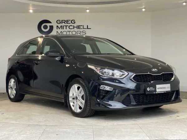 Kia Ceed Hatchback, Diesel Hybrid, 2021, Black