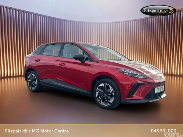 MG MG4 Hatchback, Electric, 2023, Red