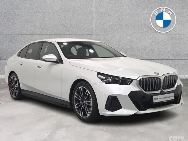 BMW 5-Series Saloon, Petrol Plug-in Hybrid, 2025, White