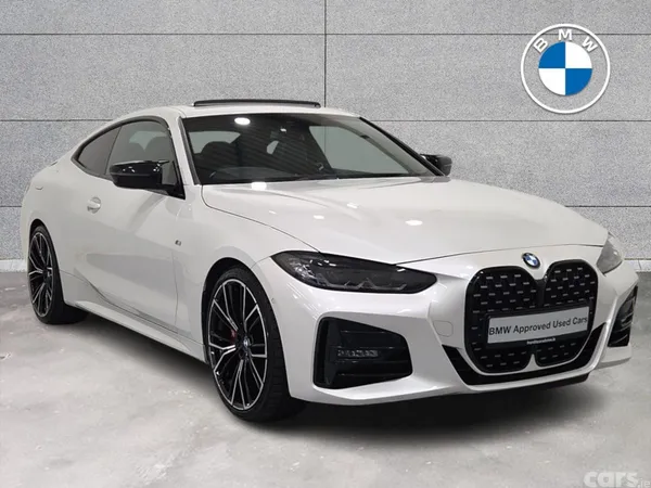 BMW 4-Series Coupe, Diesel Hybrid, 2022, White