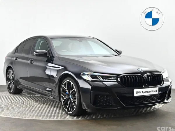 BMW 5-Series Saloon, Petrol Plug-in Hybrid, 2023, Black