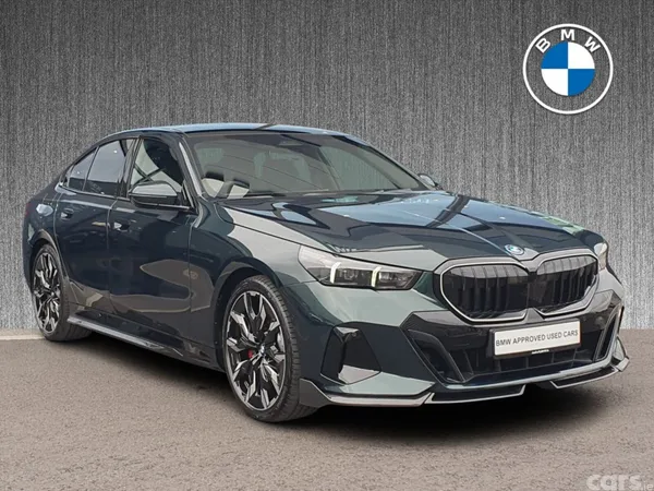 BMW 5-Series Saloon, Petrol Plug-in Hybrid, 2026, Green