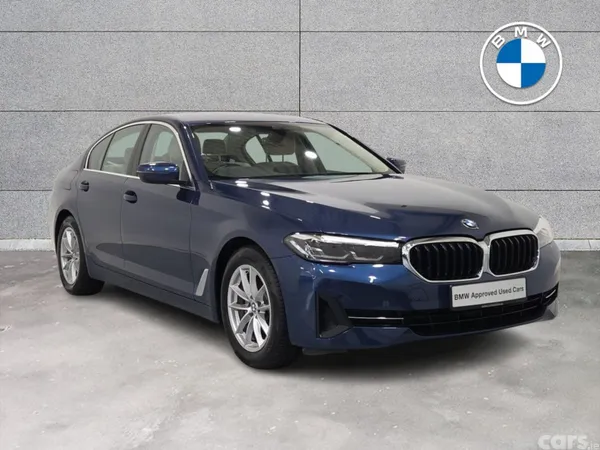 BMW 5-Series Saloon, Diesel, 2023, Blue