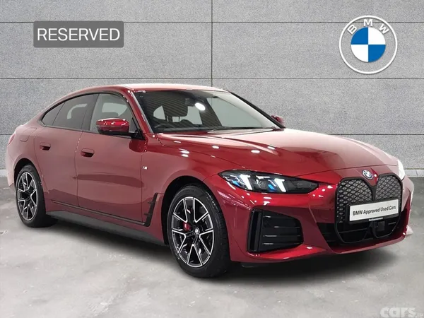 BMW i4 Hatchback, Electric, 2025, Red