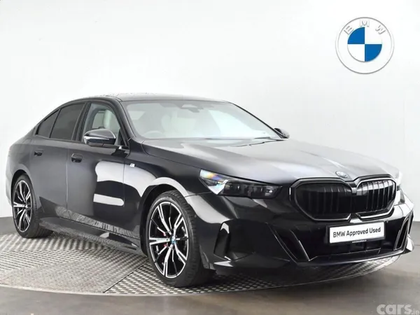 BMW 5-Series Saloon, Petrol Plug-in Hybrid, 2024, Black