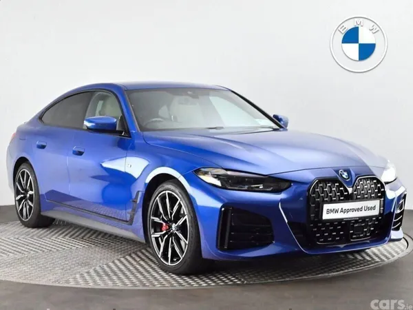 BMW 4-Series Hatchback, Diesel Hybrid, 2023, Blue