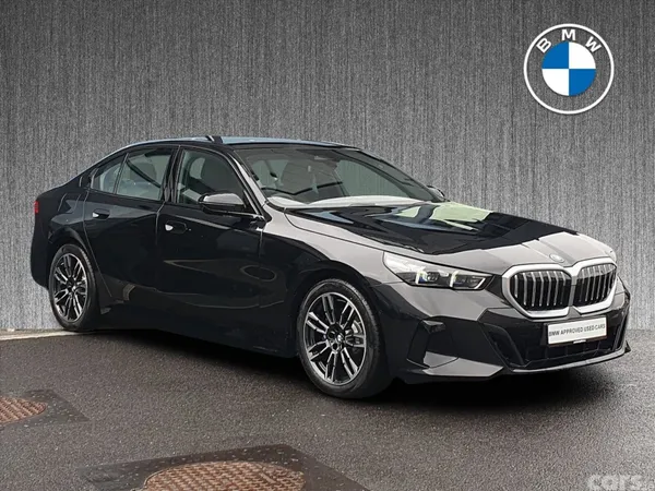 BMW 5-Series Saloon, Petrol Plug-in Hybrid, 2026, Black