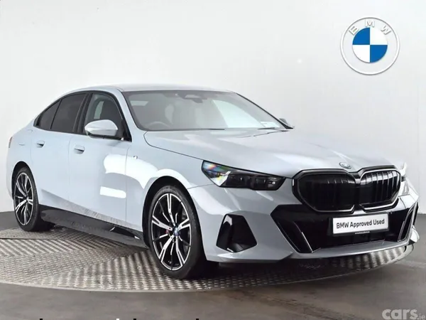 BMW 5-Series Saloon, Petrol Plug-in Hybrid, 2024, Grey