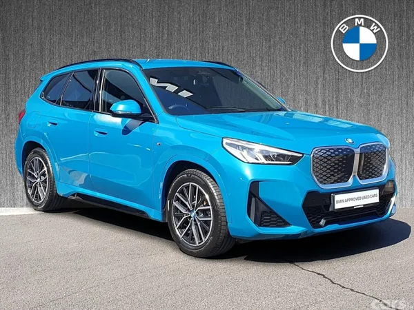 BMW iX1 SUV, Electric, 2024, Blue
