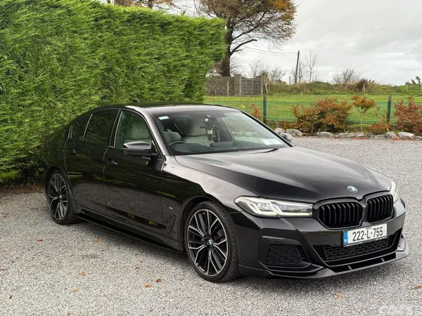 BMW 5-Series Saloon, Diesel, 2022, Black