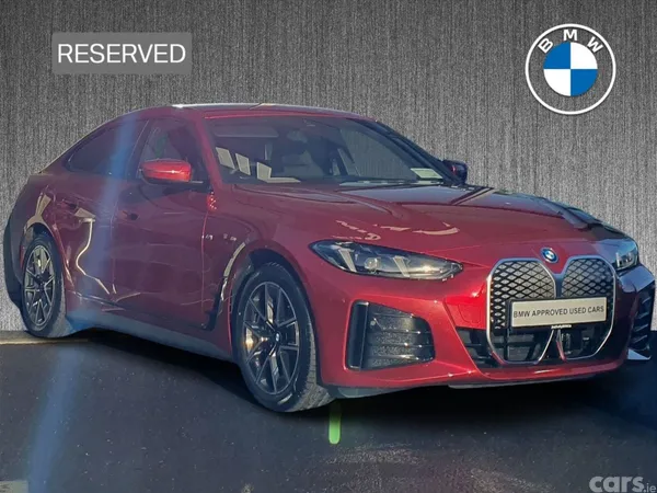 BMW i4 Hatchback, Electric, 2026, Red
