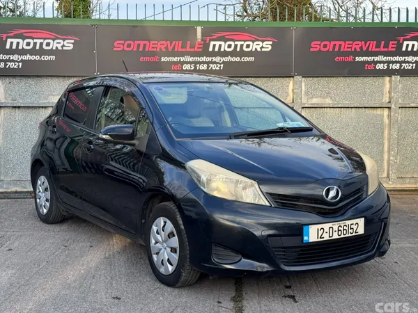 Toyota Vitz Hatchback, Petrol, 2012, Black