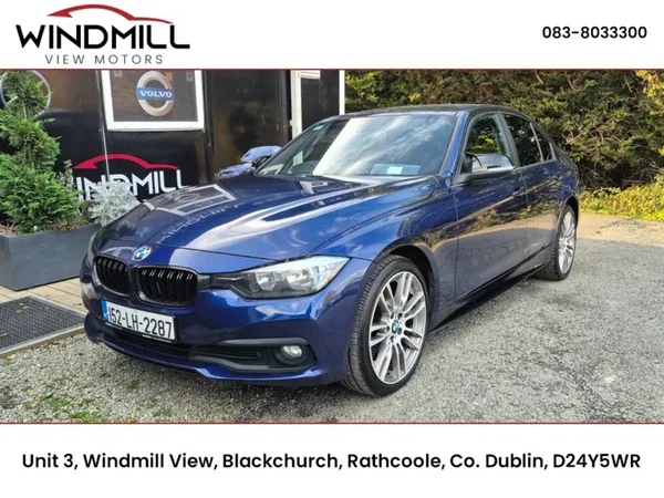 BMW 3-Series Saloon, Diesel, 2015, Blue