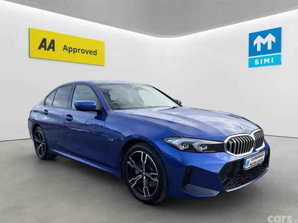 BMW 3-Series Saloon, Petrol Hybrid, 2023, Blue
