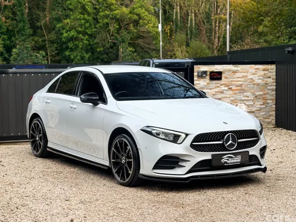 Mercedes-Benz A-Class Saloon, Petrol Plug-in Hybrid, 2022, White