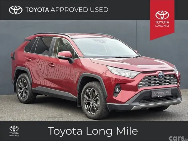 Toyota RAV4 SUV, Petrol Hybrid, 2024, Red