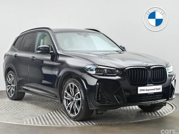 BMW X3 SUV, Diesel Hybrid, 2024, Black