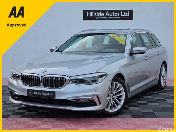 BMW 5-Series Estate, Diesel, 2017, Silver