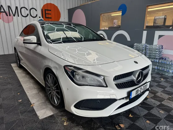 Mercedes-Benz CLA Saloon, Petrol, 2018, White