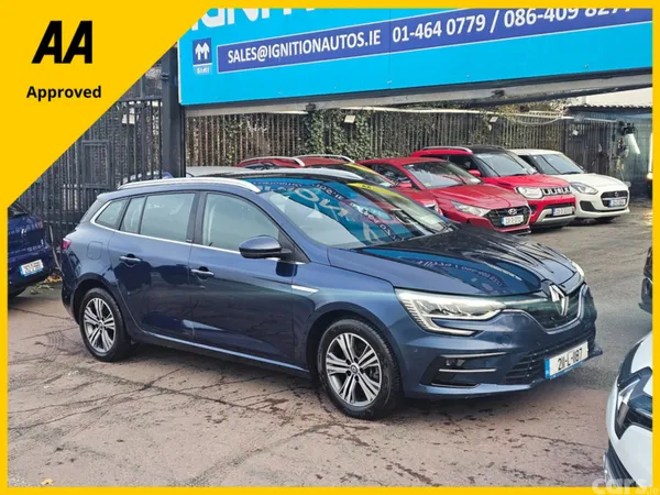 Renault Megane Estate, Petrol Plug-in Hybrid, 2021, Blue