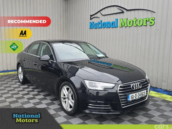 Audi A4 Saloon, Diesel, 2016, Black