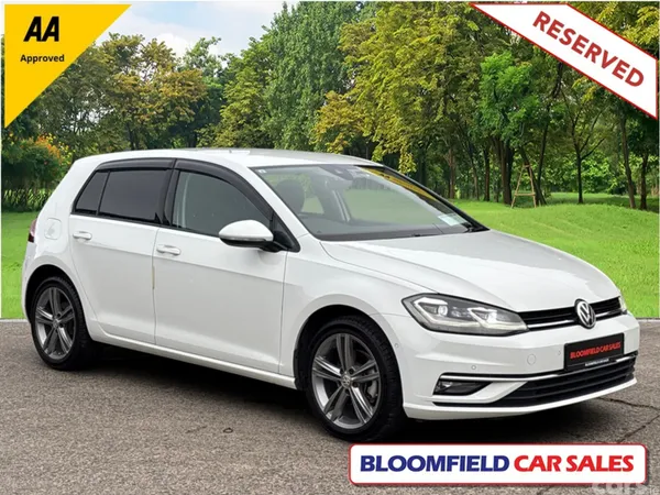 Volkswagen Golf Hatchback, Petrol, 2019, White