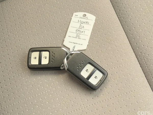 Honda Fit Hatchback, Petrol Hybrid, 2015, White