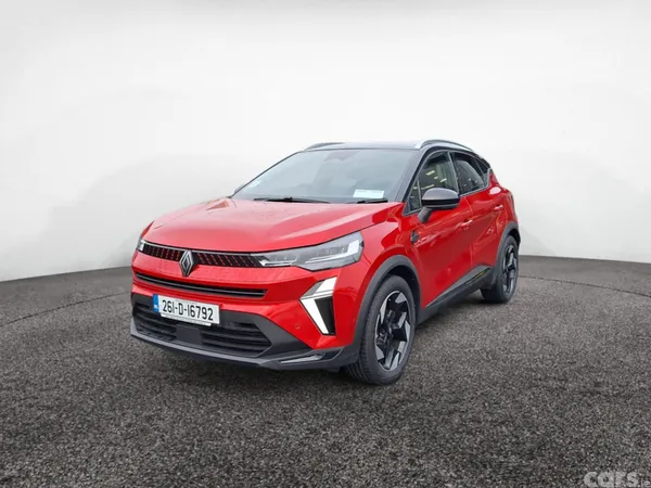Renault Captur Hatchback, Petrol Hybrid, 2026, Red