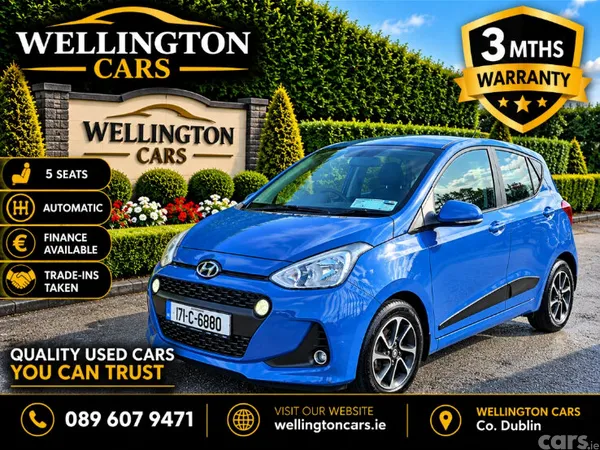 Hyundai i10 Hatchback, Petrol, 2017, Blue