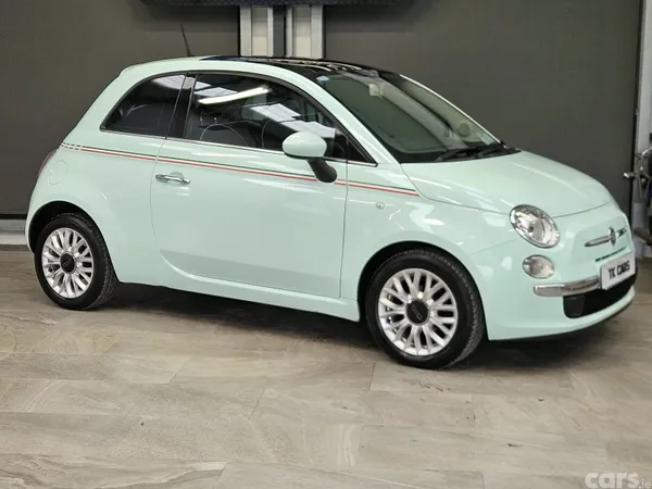 Fiat 500 Hatchback, Petrol, 2015, Green
