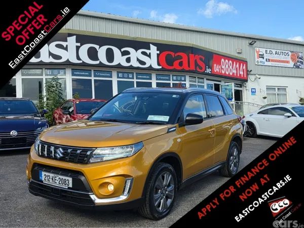Suzuki Vitara SUV, Petrol Hybrid, 2021, Gold
