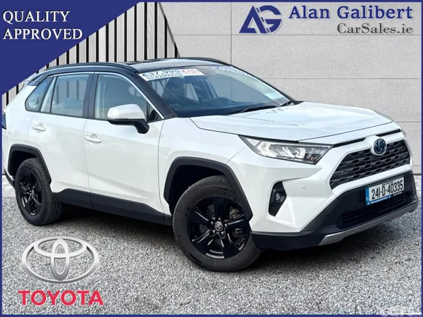 Toyota RAV4 SUV, Petrol Hybrid, 2024, White