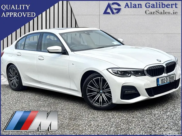 BMW 3-Series Saloon, Petrol, 2019, White