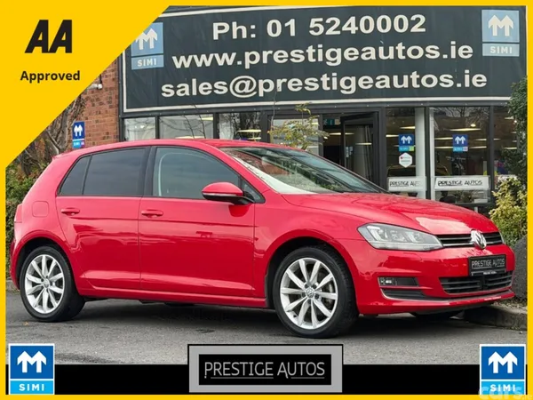 Volkswagen Golf Hatchback, Petrol, 2015, Red