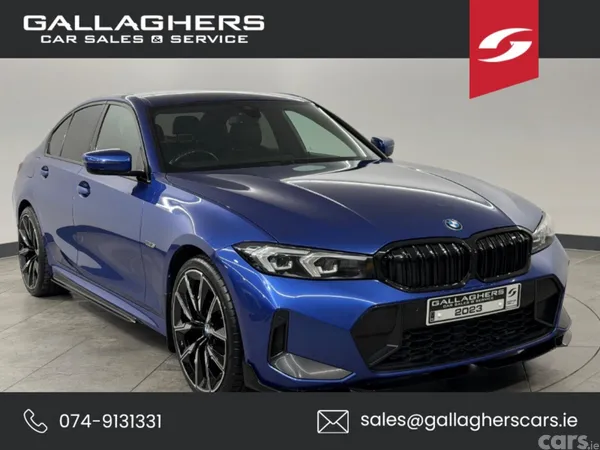 BMW 3-Series Saloon, Petrol Plug-in Hybrid, 2023, Blue