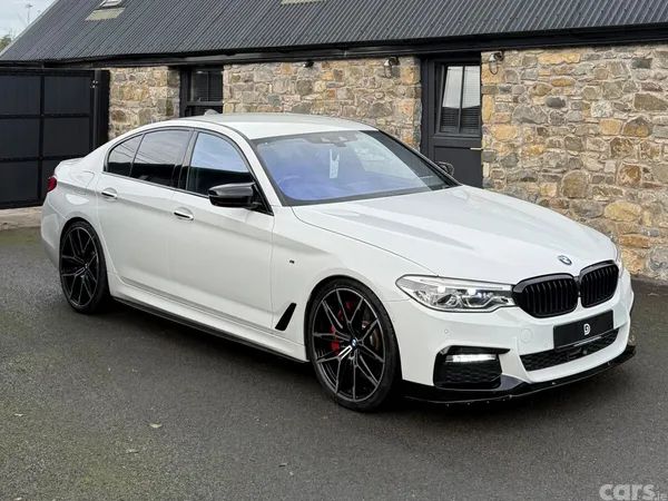 BMW 5-Series Saloon, Diesel, 2017, White