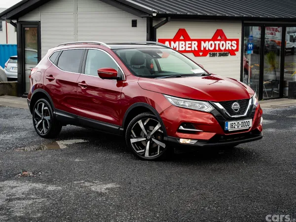 Nissan Qashqai SUV, Petrol, 2018, Red