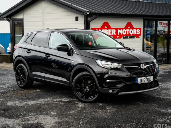 Vauxhall Grandland X Hatchback, Petrol, 2018, Black