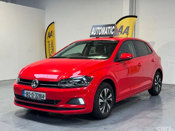 Volkswagen Polo Hatchback, Petrol, 2018, Red