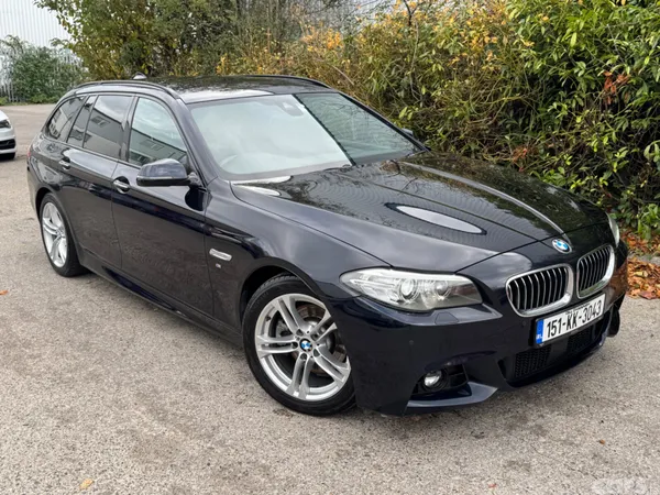 BMW 5-Series Estate, Diesel, 2015, Blue