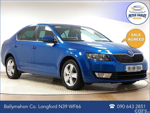 Skoda Octavia Saloon, Diesel, 2016, Blue